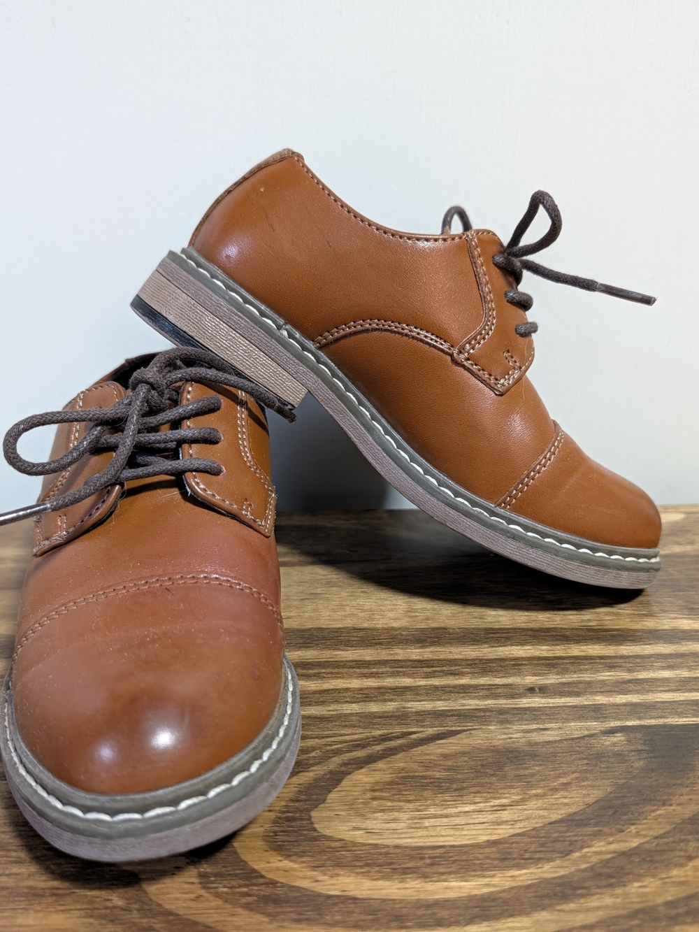 Boys Leather Dress Shoes